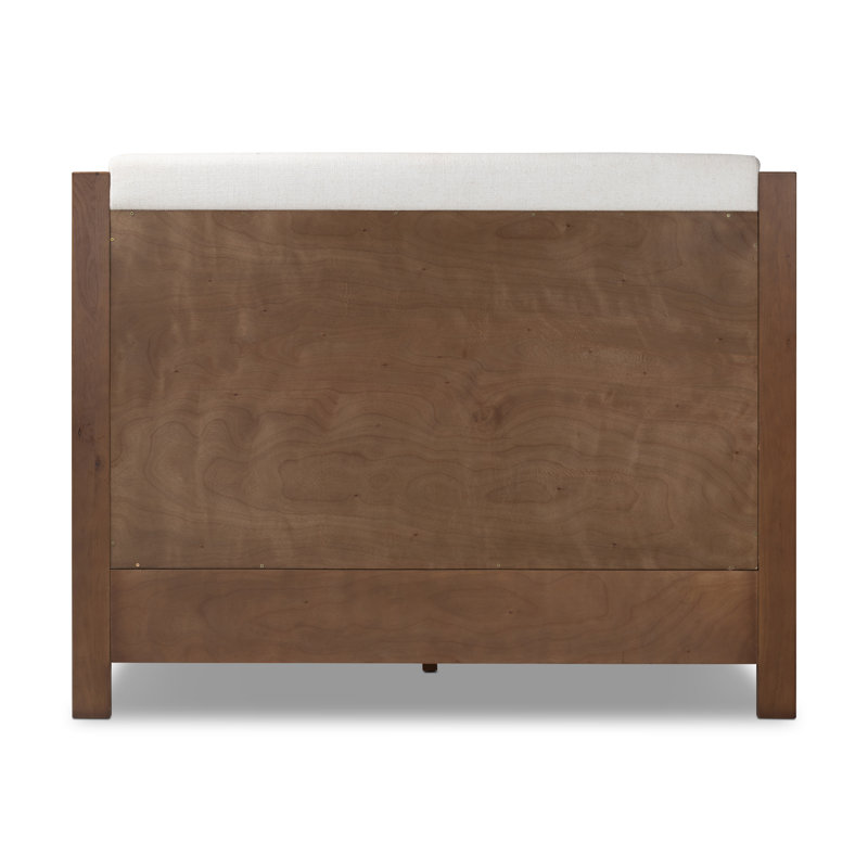 Willem Upholstered Bed, King, Omari Natural