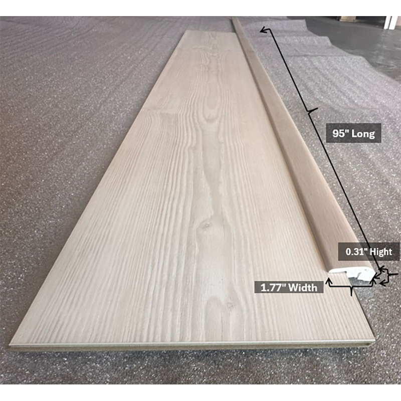 Moulure d'extrémité de plancher en bois Positano