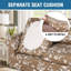 Housses de canapé 2 pièces super extensibles pour housses de fauteuil Les housses de chaise de salon présentent un style moderne et doux avec une housse de coussin individuelle-102881228