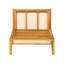 Chaise sans accoudoirs Kirkby, ensemble de 2