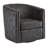 Kazier Faux Leather Swivel Accent Chair