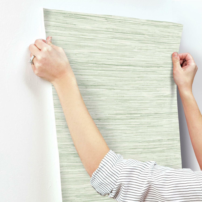 Vinyl Wallpaper Roll, Green