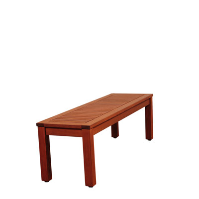 Alyisa Wooden Picnic Bench by Lark Manor