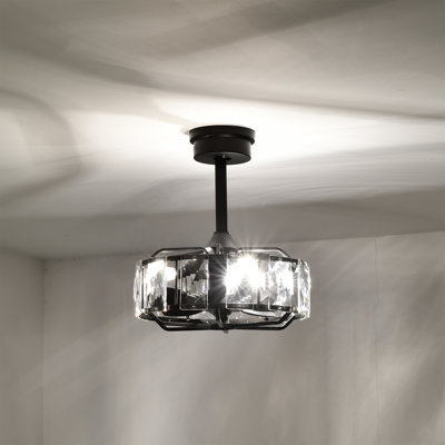 Inkeles 12.99'' Ceiling Fan with Light Kit