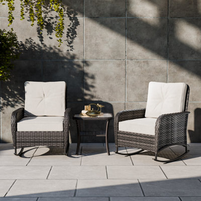 2 - Person Outdoor Seating Group with Cushions