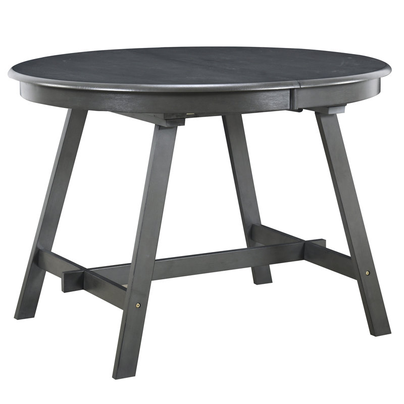 Wood Dining Table Round Extendable Dining Table For Dining Room  (Only Tables, No Chairs)