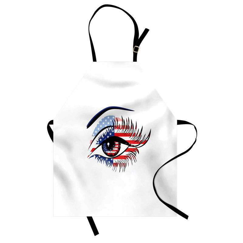 No Pattern Bib Apron