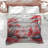 Red Autumn Forest Comforter-126404627