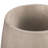 Amethyst Medium Round Lightweight White Concrete Indoor Or Outdoor Planter In White