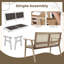 Banc d'extérieur Reita
