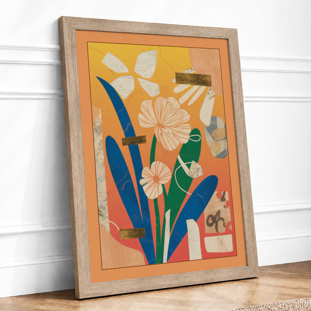 Collage Botanical - Framed Print