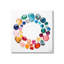 "Gradient Gemstones In Circle" par RB sur toile-737180423-737180422