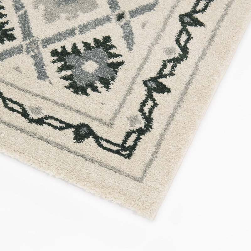 Tapis bleu Ansel, 7 pi 10 po x 10 pi
