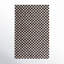 Tapis en cuir noir / ivoire Mahsa Studio-1291479126