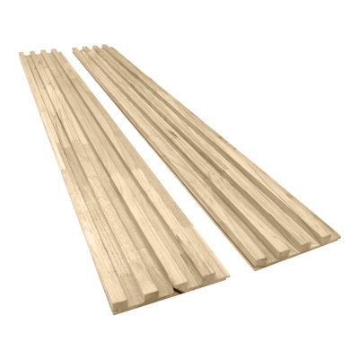 94.5"" L x 5.75"" W Shiplap Wood Wall Paneling, 3D Wall Paneling For Interior Wall Décor -  e-Joy, wwc_0000_10box
