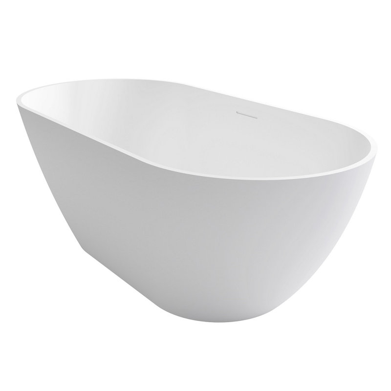 x Soaking Acrylic Bathtub, 63cm H x 175cm L x 85cm D