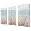 Coastal Morning Blooms - 3 pièces, reproduction sur toile tendue