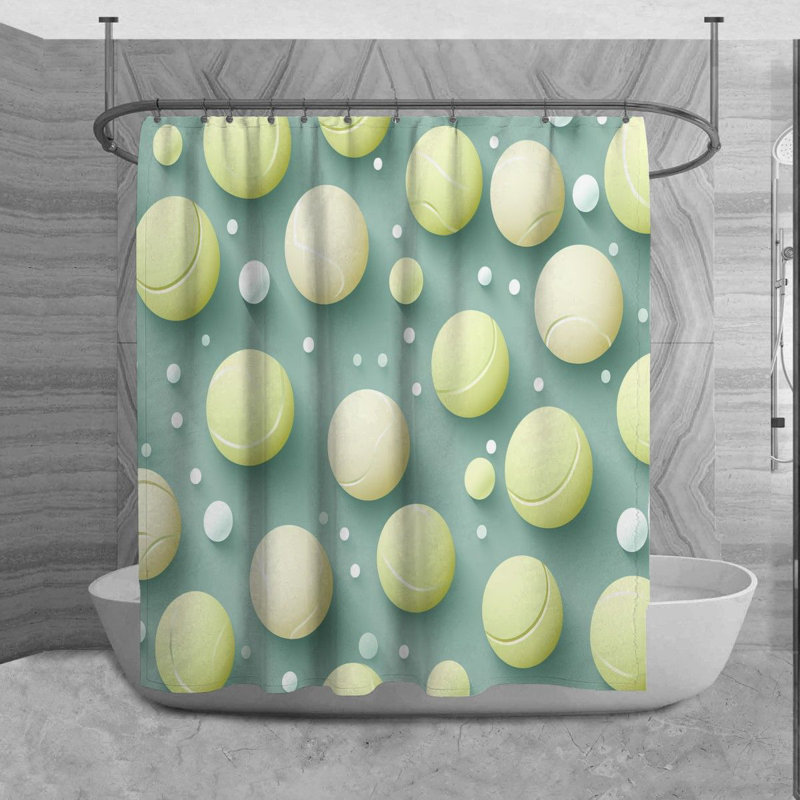 Tapis de bain Tennis, H 73 po x l 70 po