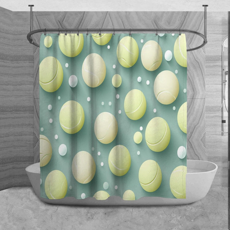 Tapis de bain Tennis, H 84 po x l 70 po