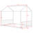 Sturdy Metal House Bed Frame Montessori Floor Bed For Children-1806909853-1806909852