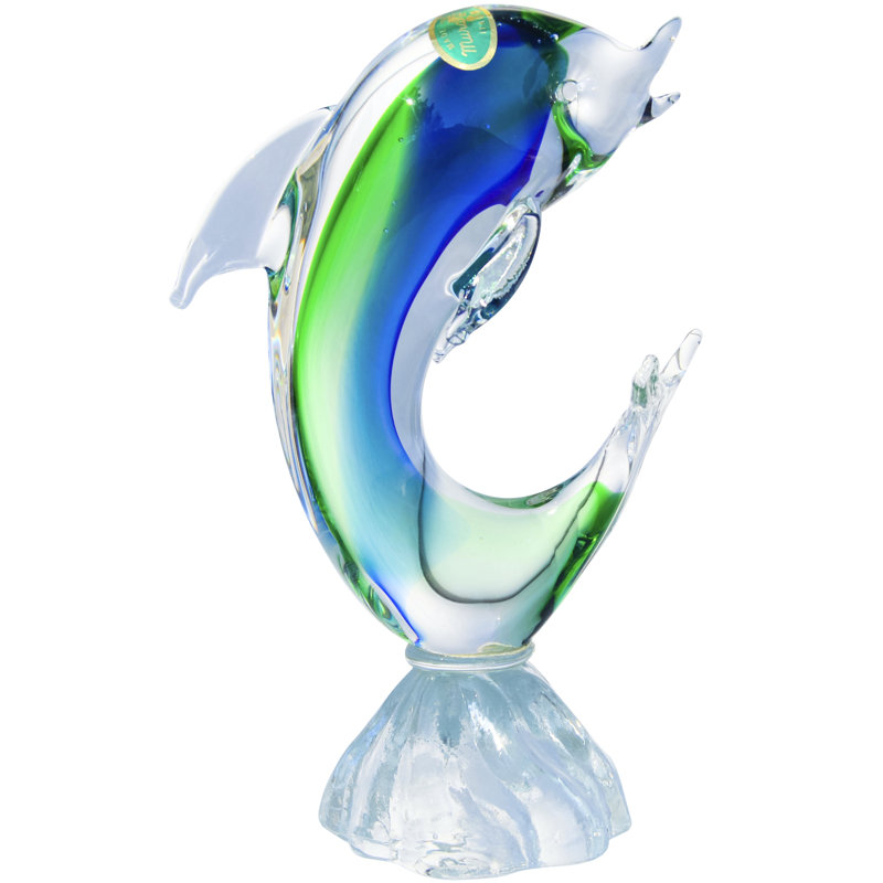 Murano Decorative Figurine Dolphin
