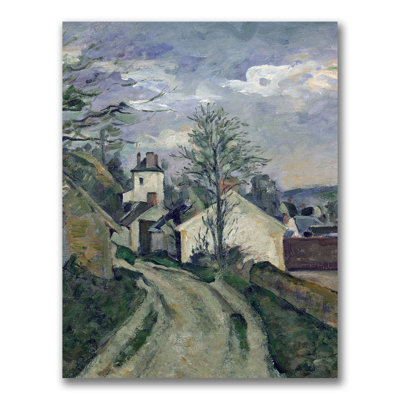 «The House of Doctor Gachet» par Paul Cezanne - reproduction d'art sur toile