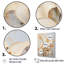 «Beige lys en fleurs» sur toile-1729684520-1729684526