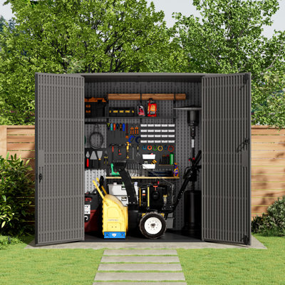 Remise de rangement pour l'extérieur l 6 pi. X P 4 pi. Decksplore