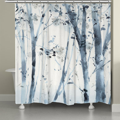 Rideau de douche Dancing Leaves