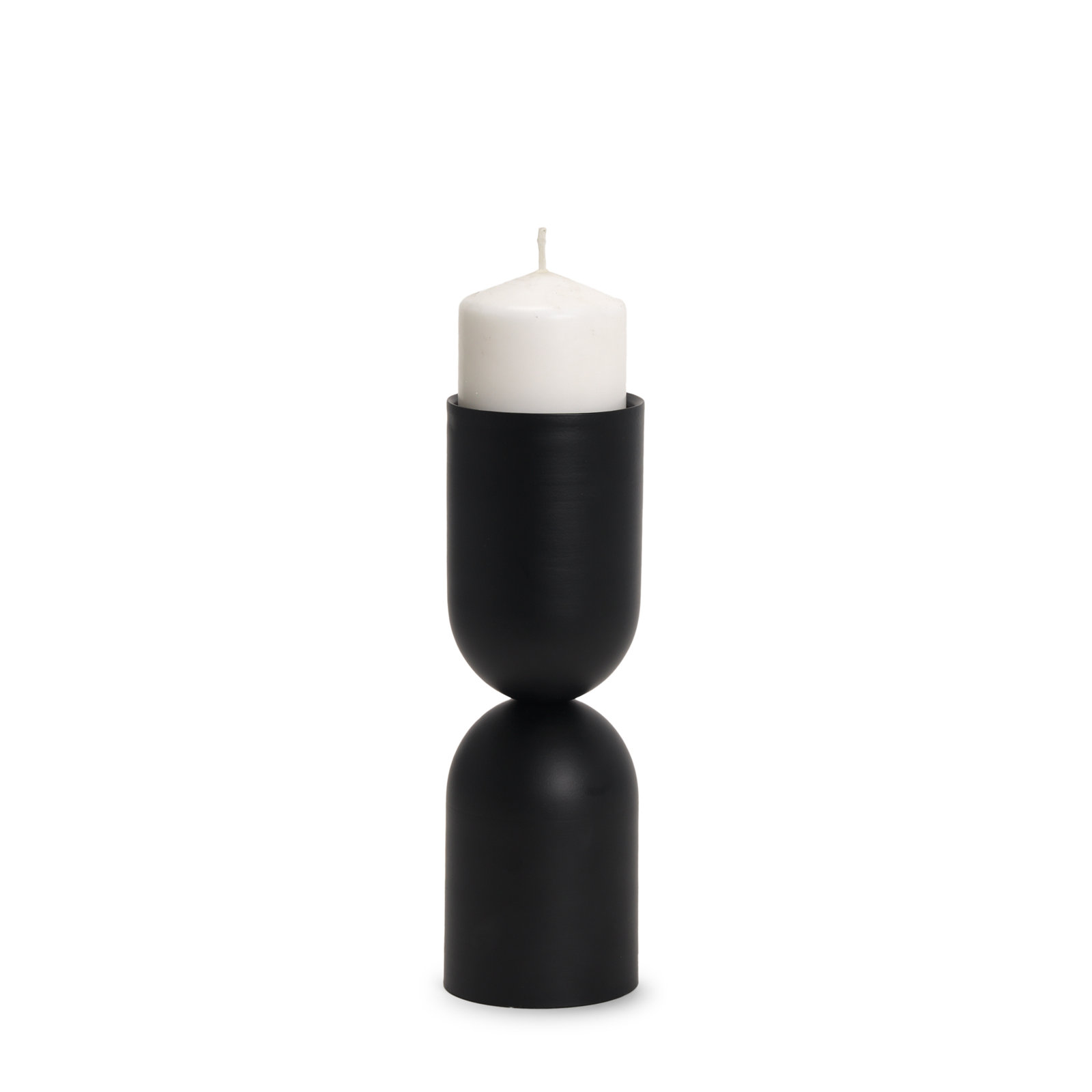 Aldham Metal Pillar Candle Holder, 11" H x 3.5" W x 3.5" D