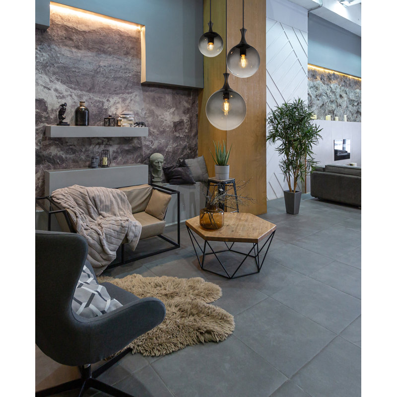 Laurium 3 - Light Matte Black Pendant