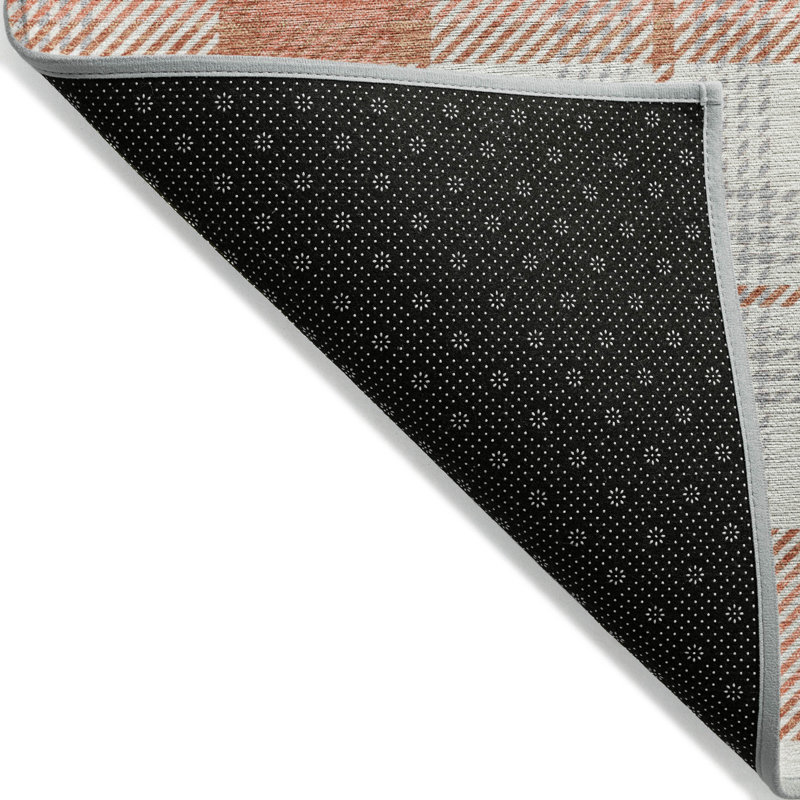 Tapis intérieur / extérieur lavable à la machine Chayden ACN1052, Rond 8 pi