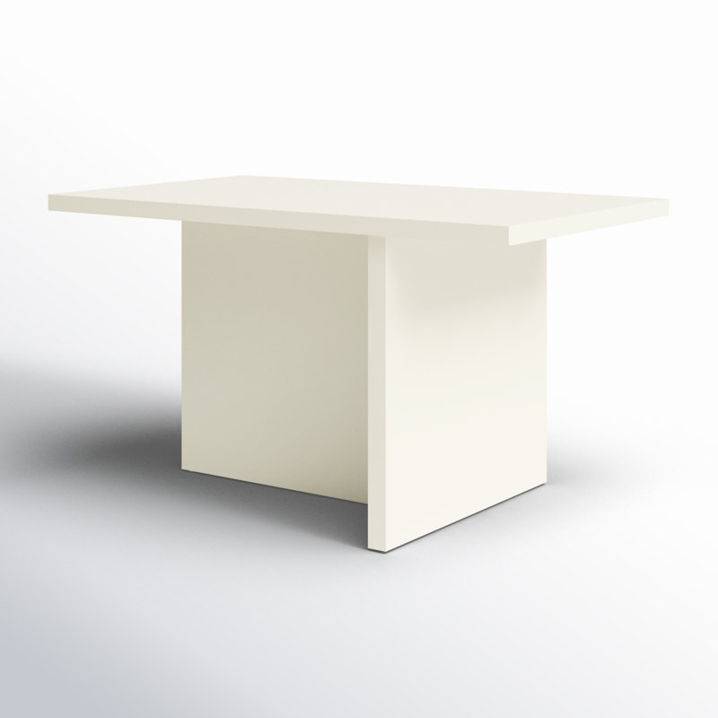 Aava Dining Table, Ivory