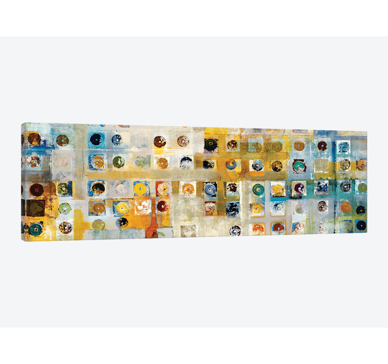 « continuum », reproduction sur toile, H 12 po x l 36 po x P 1,5 po, Toile tendue