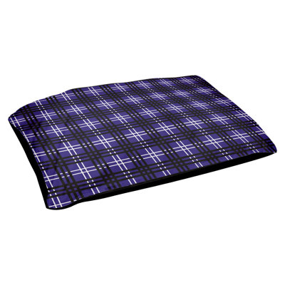 Plaid Fleece Pet Bed