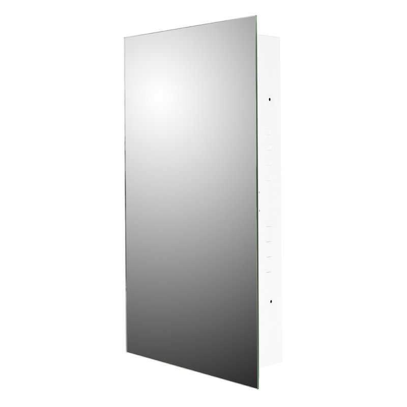 Armoire à pharmacie à 1 porte avec tablettes réglables Uriel, 18 po x 42 po