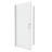 30" W x 72"H Pivot Frameless Swinging Shower Door-121766400