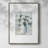Beach House Hydrangeas Framed Print - Solid Wood 50242-360472340