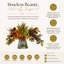 Fall Centerpiece with Hydrangeas and Maple Leaves-749794601-749794602