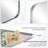 Inse Modern Rounded Rectangle Bathroom Vanity Mirror | Stainless Steel Frame-1664187101-1634081590