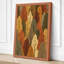 Autumn Leaf Pattern Botanical - Wrapped Canvas-1107533680-1107533640