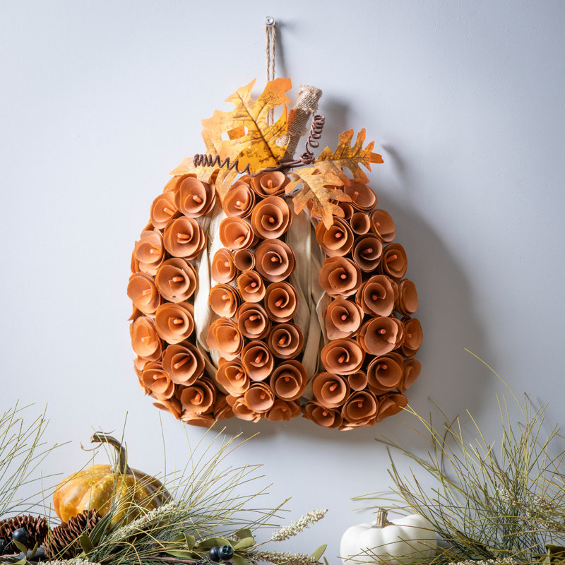 3.5'' Faux Pumpkin Plant