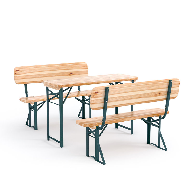 Havensville 4 - Person Metal Patio Dining Set with Rectangular Table
