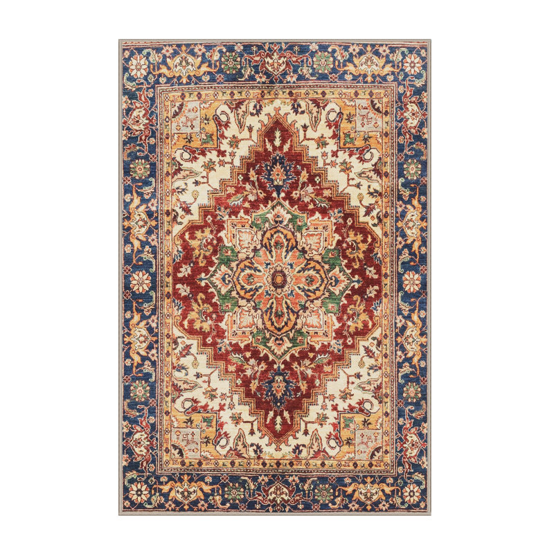 Oriental Indoor Rug, Rectangle 7' x 9'