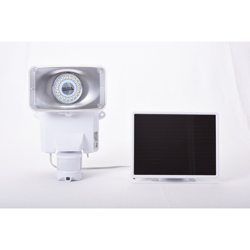 Solar Power Video Enabled Outdoor Security Flood Light with Motion Sensor