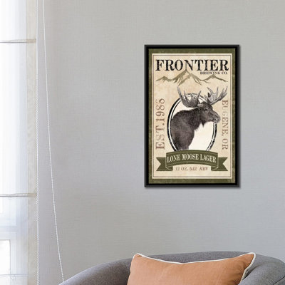" Frontier Brewing Co. II (Lone Moose Lager) " by Laura Marshall