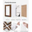 Cadres 4 po x 6 po, ensemble de 12 cadres photo pour décoration murale, façade en verre, assemblage requis, brun rustique