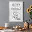 «Laundry Today II», art textuel sur toile tendue-275366775