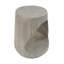Table d'appoint Mgo Hollow, texture de bois-1396275579