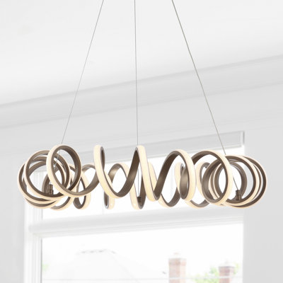 Calahan Dimmable LED Geometric Chandelier